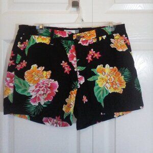 New without tags Old Navy black Hawaiian shorts size 8